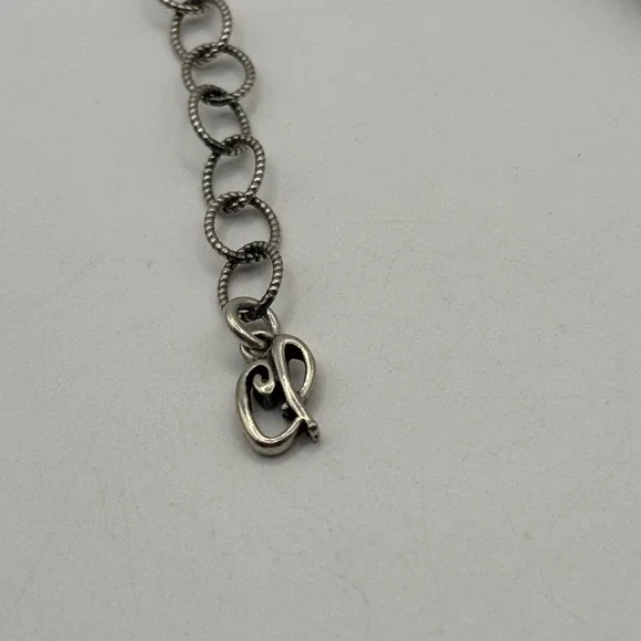 Carolyn Pollack Blue Kyanite Sterling Beaded Necklace 17" - Picture 5 of 6